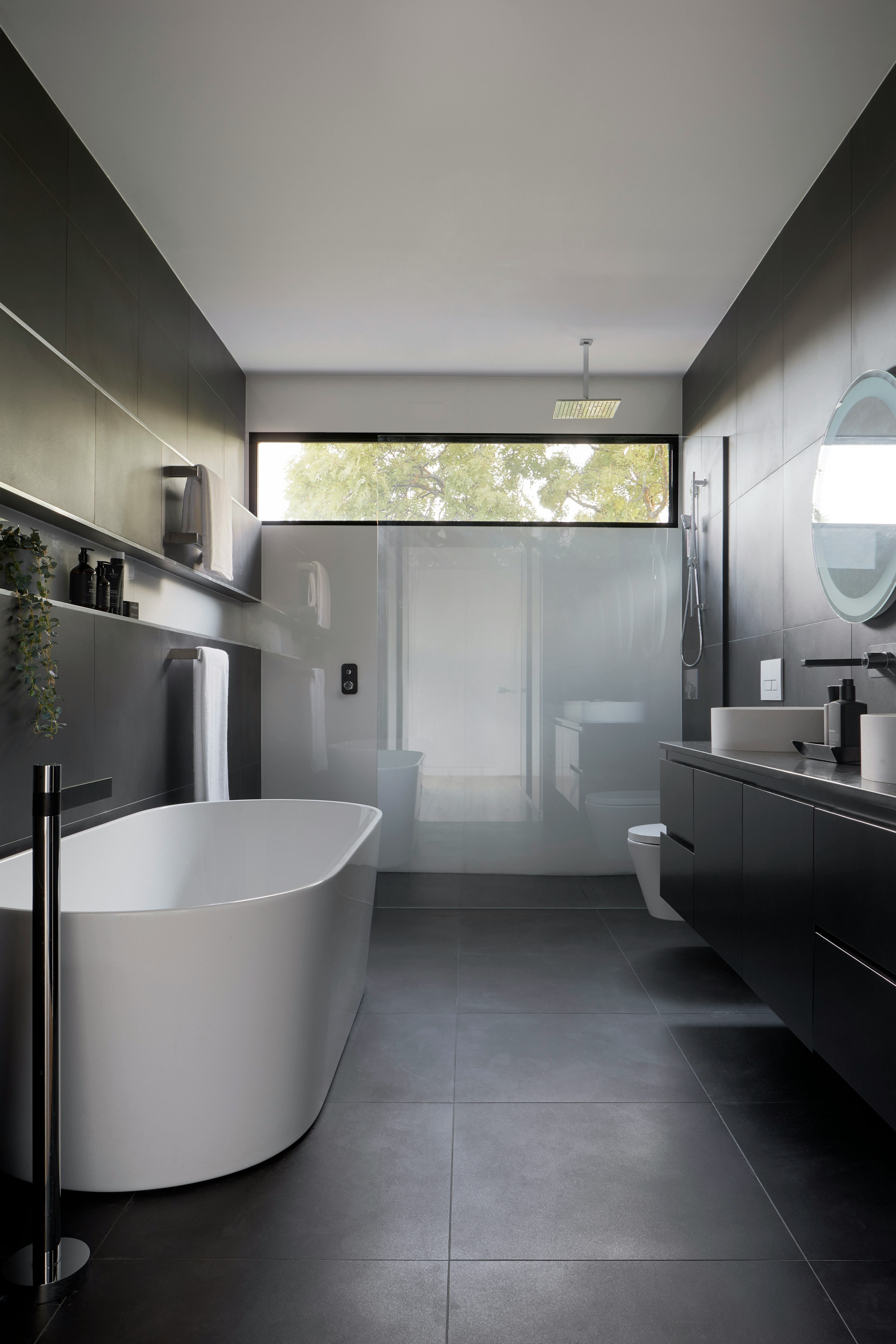 Finished bathroom work